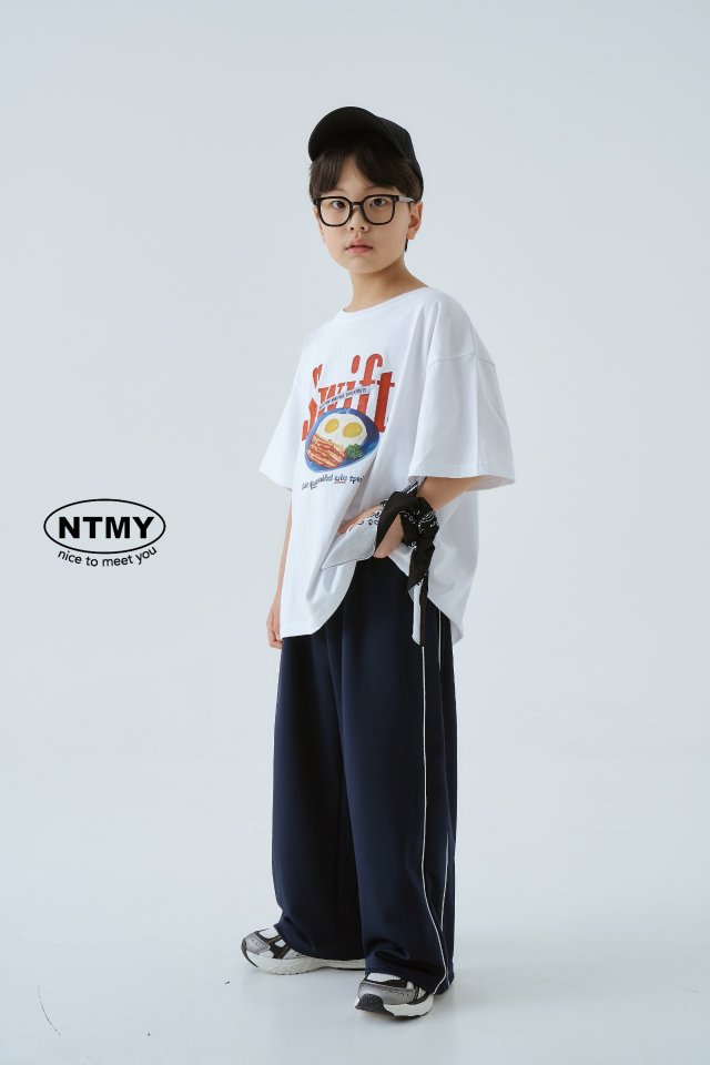 Nice To Meet You - Korean Children Fashion - #childofig - Brunch Tee - 8