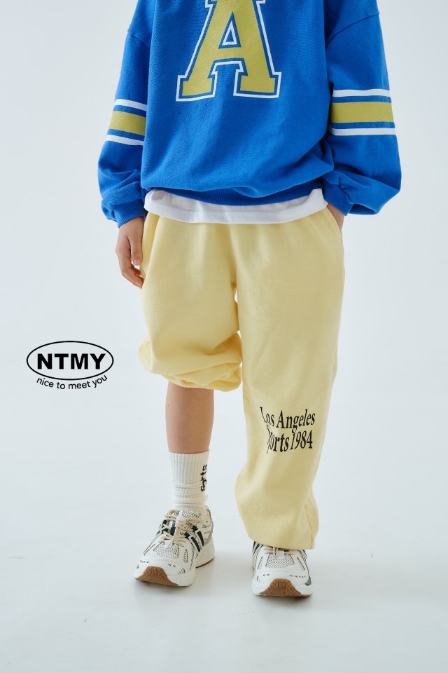 Nice To Meet You - Korean Children Fashion - #childofig - Ross Jogger Pants - 3