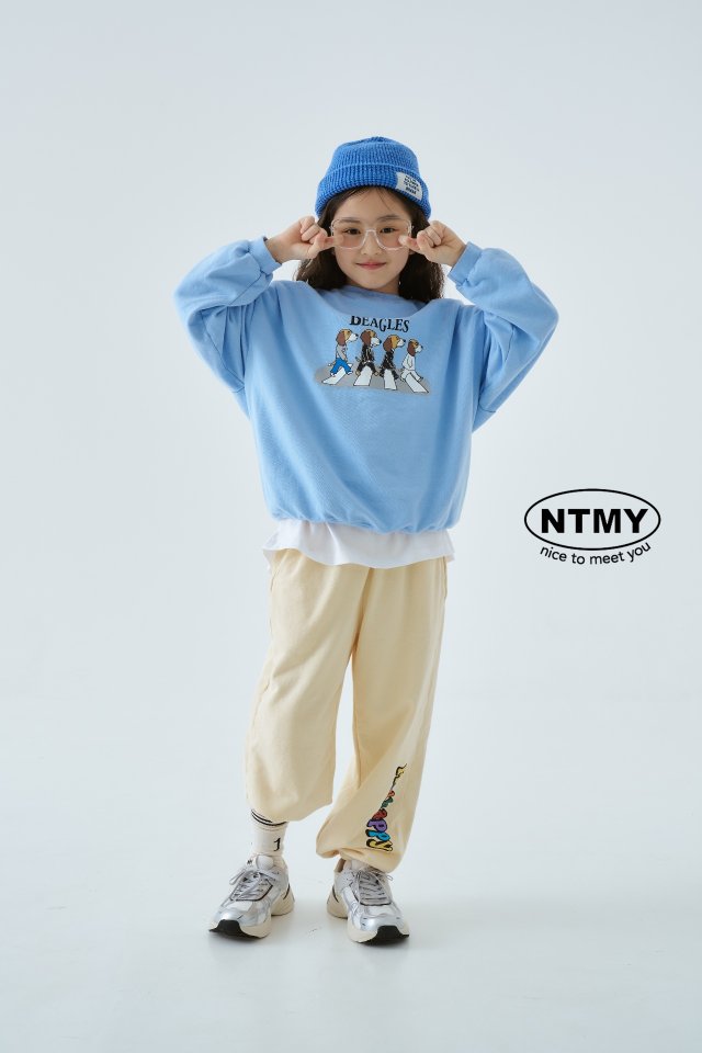 Nice To Meet You - Korean Children Fashion - #childofig - Beagle Sweatshirts - 10