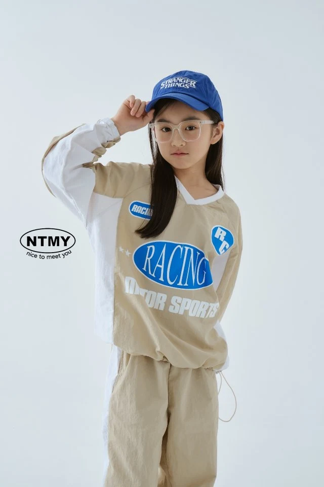 Nice To Meet You - Korean Children Fashion - #childofig - Racing Sweatshirts - 5