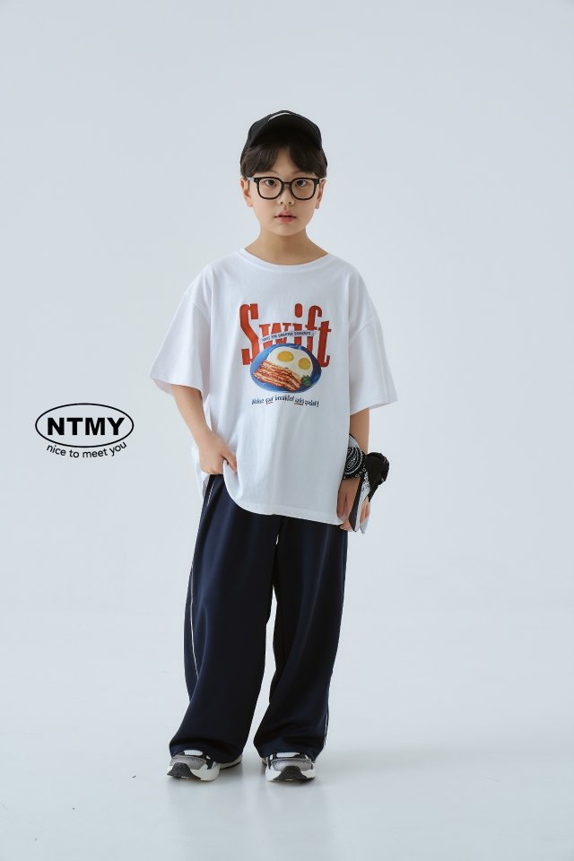 Nice To Meet You - Korean Children Fashion - #childrensboutique - Solid Zip-up Pants