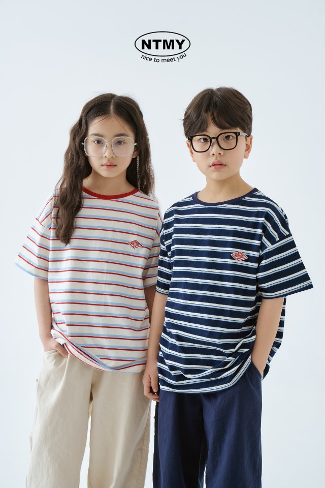Nice To Meet You - Korean Children Fashion - #childrensboutique - Crobar Wappen Tee - 11