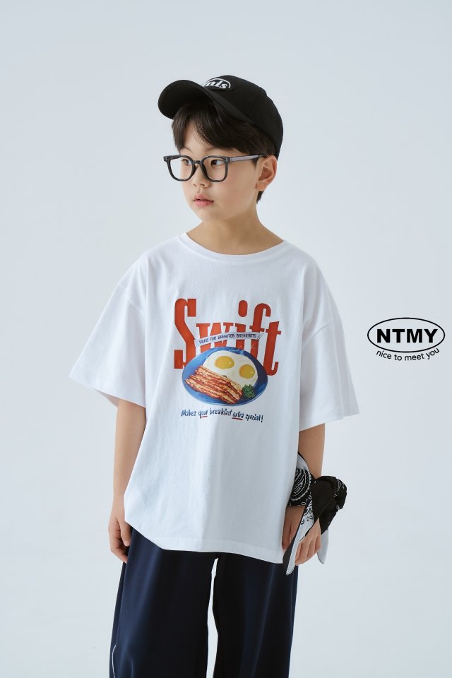Nice To Meet You - Korean Children Fashion - #childrensboutique - Brunch Tee - 9