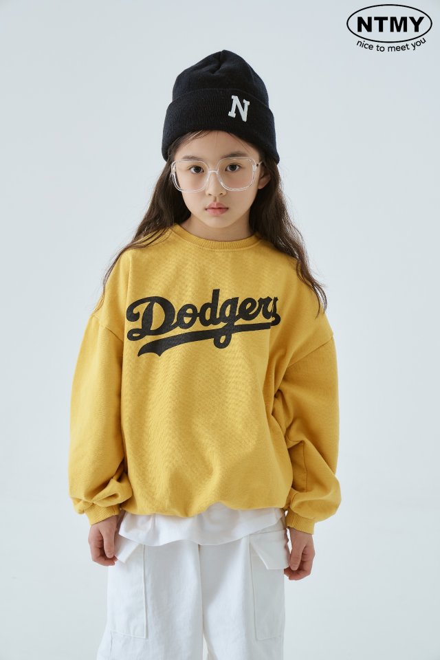 Nice To Meet You - Korean Children Fashion - #childrensboutique - Dodgers Sweatshirts - 8