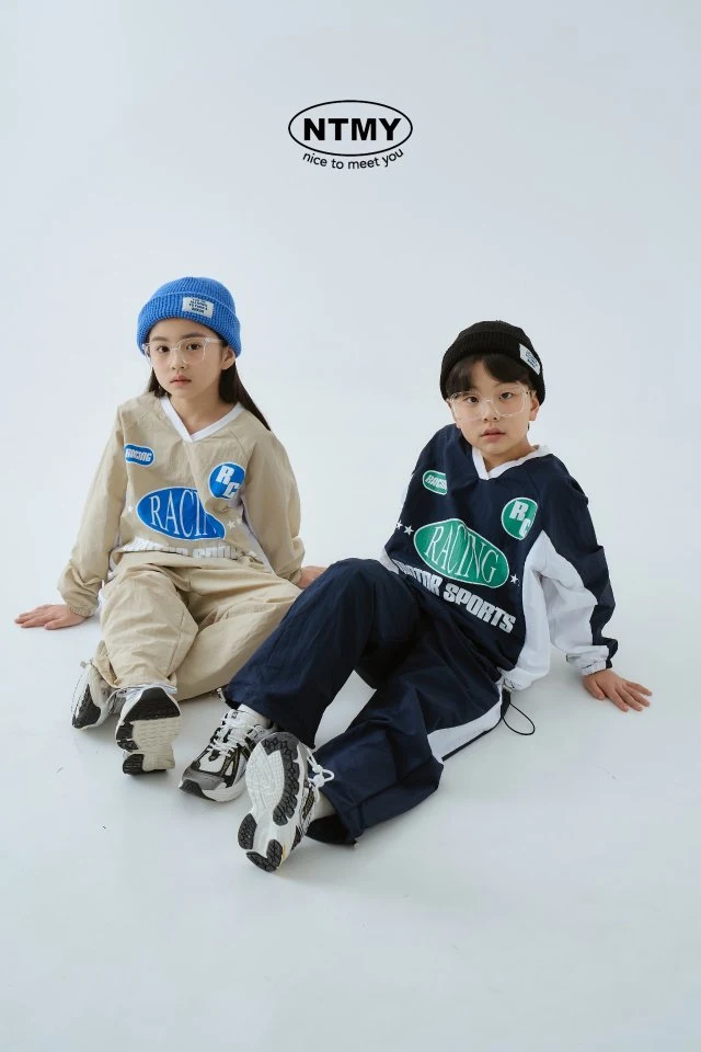 Nice To Meet You - Korean Children Fashion - #childrensboutique - Racing Sweatshirts - 6