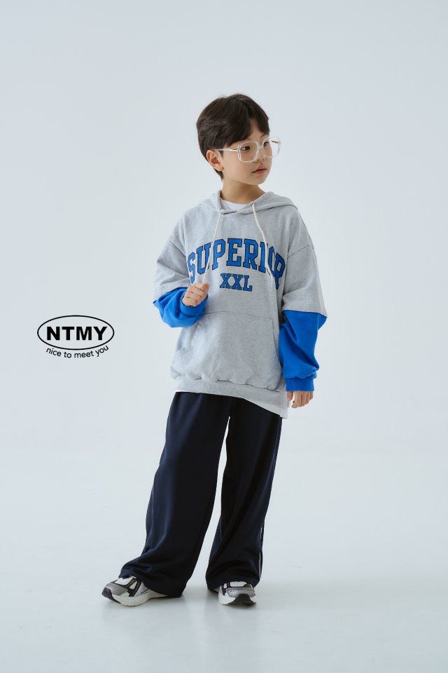 Nice To Meet You - Korean Children Fashion - #designkidswear - Super Layered Hoodie - 3