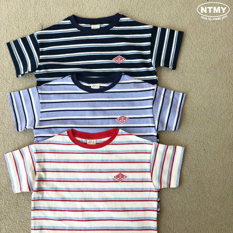 Nice To Meet You - Korean Children Fashion - #designkidswear - Crobar Wappen Tee - 12