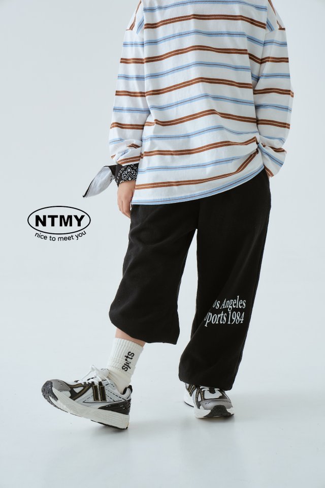 Nice To Meet You - Korean Children Fashion - #designkidswear - Ross Jogger Pants - 6