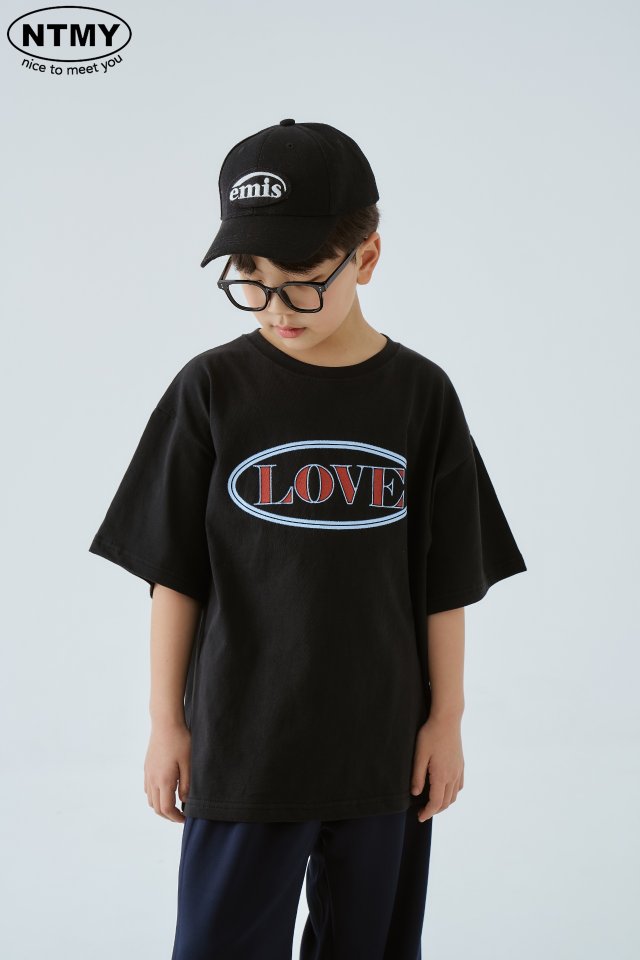 Nice To Meet You - Korean Children Fashion - #designkidswear - Love Tee - 3