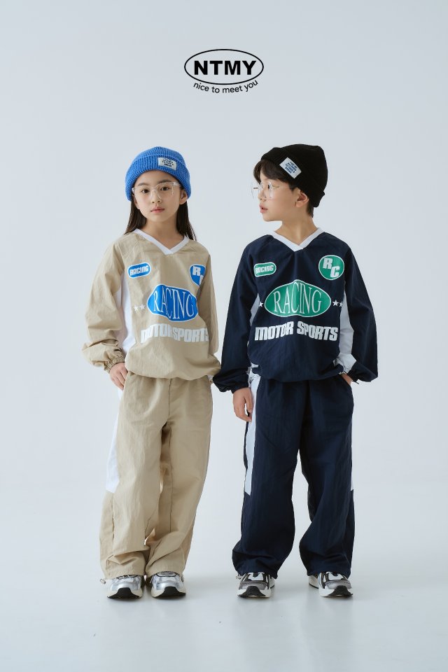 Nice To Meet You - Korean Children Fashion - #designkidswear - Racing Sweatshirts - 7