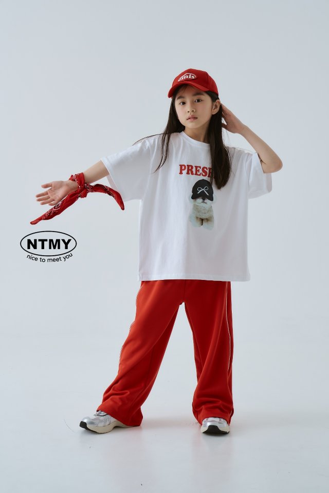 Nice To Meet You - Korean Children Fashion - #discoveringself - Dog Tee - 6