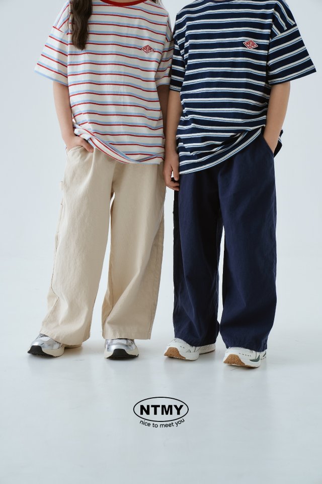Nice To Meet You - Korean Children Fashion - #discoveringself - Soft Waffen Pants - 5