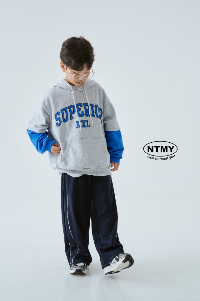 Nice To Meet You - Korean Children Fashion - #designkidswear - Super Layered Hoodie - 4