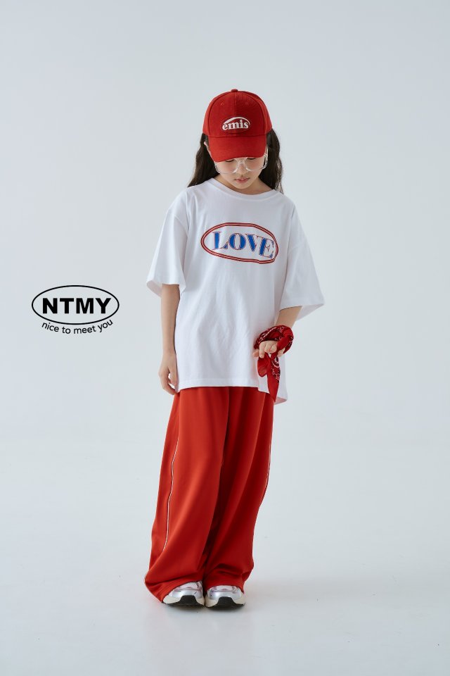 Nice To Meet You - Korean Children Fashion - #designkidswear - Love Tee - 4