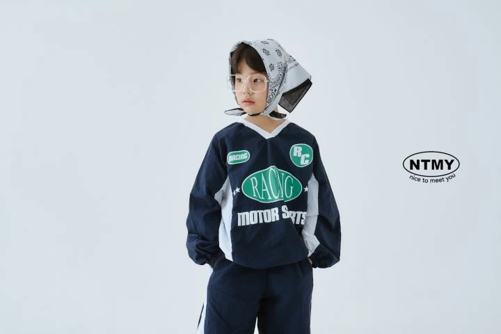 Nice To Meet You - Korean Children Fashion - #discoveringself - Racing Sweatshirts - 8