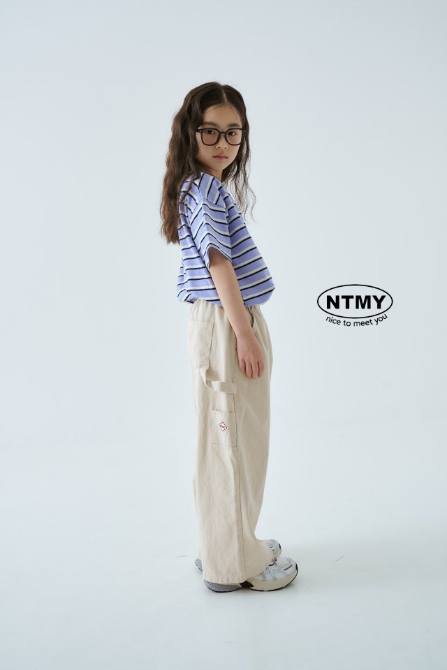Nice To Meet You - Korean Children Fashion - #fashionkids - Soft Waffen Pants - 6