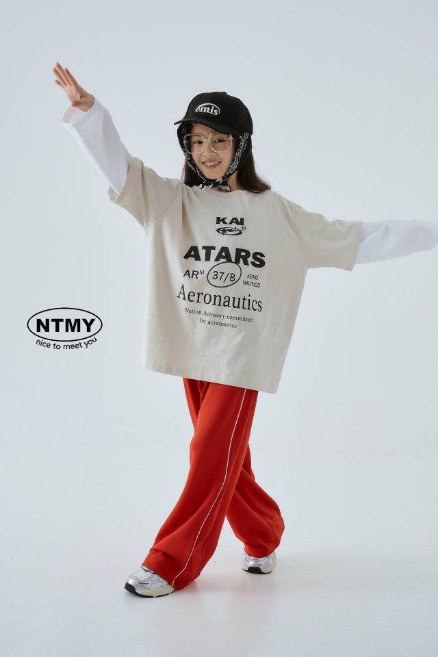 Nice To Meet You - Korean Children Fashion - #fashionkids - Kai Layered Tee - 3