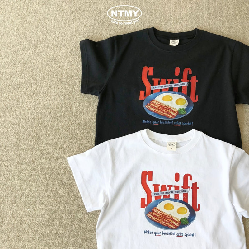 Nice To Meet You - Korean Children Fashion - #fashionkids - Brunch Tee - 12