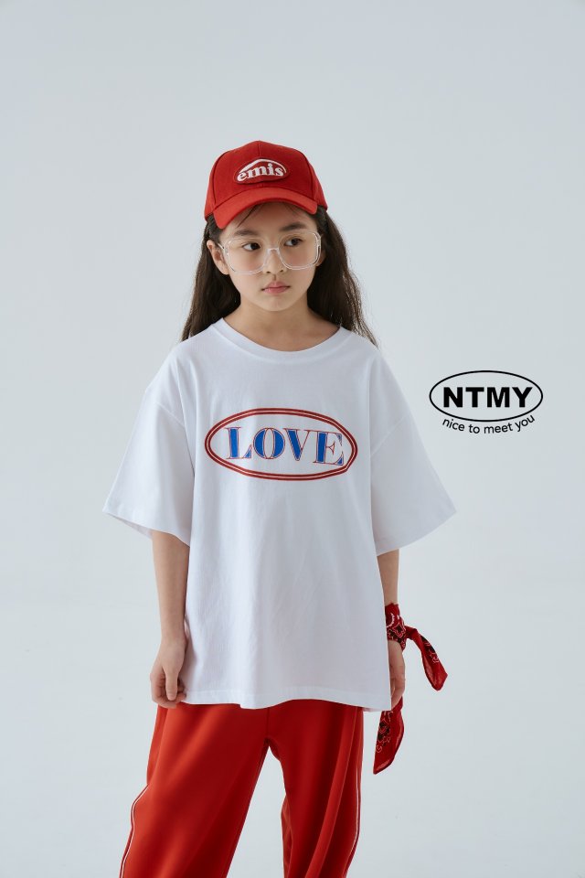 Nice To Meet You - Korean Children Fashion - #fashionkids - Love Tee - 5