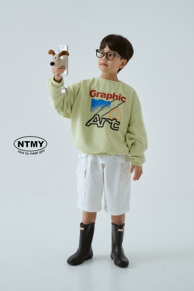 Nice To Meet You - Korean Children Fashion - #fashionkids - Graphic Sweatshirts - 4