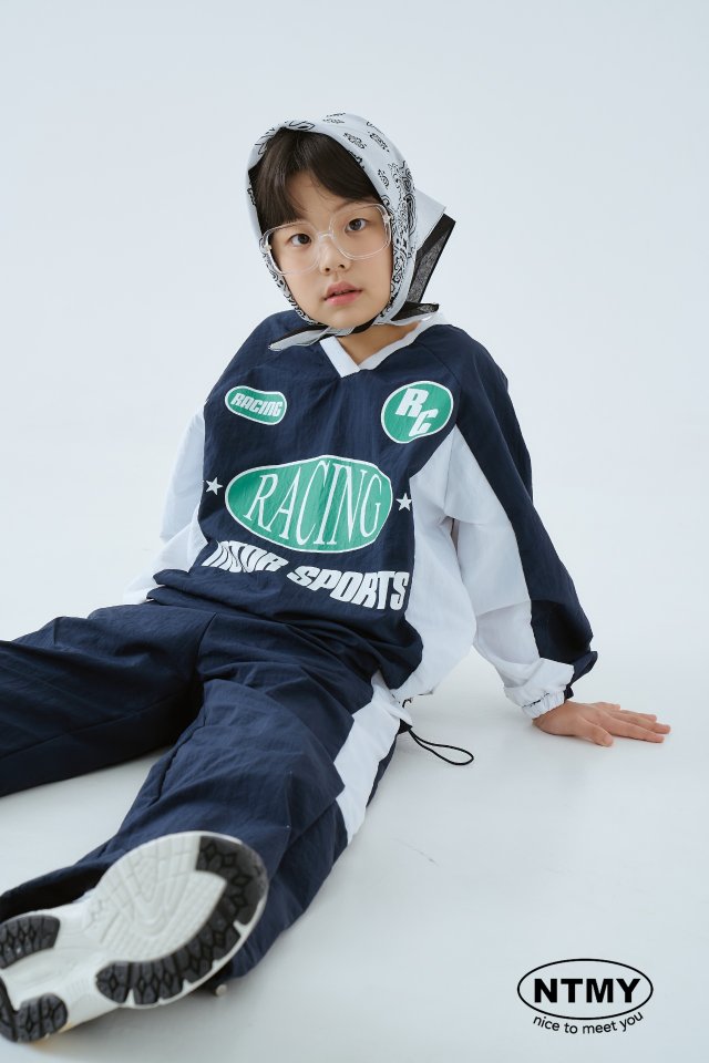 Nice To Meet You - Korean Children Fashion - #kidsshorts - Racing Sweatshirts - 10