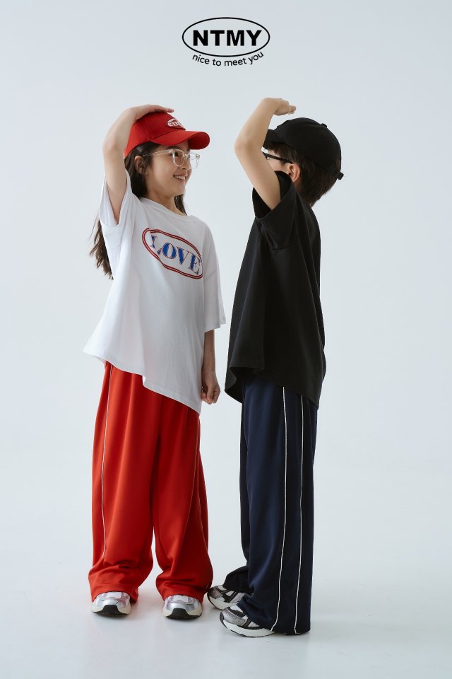 Nice To Meet You - Korean Children Fashion - #kidsstore - Solid Zip-up Pants - 6