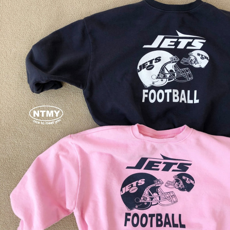 Nice To Meet You - Korean Children Fashion - #kidsstore - Football Sweatshirts - 12