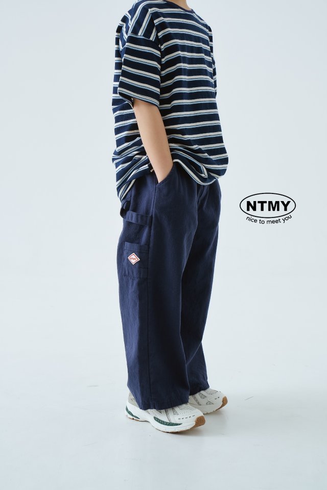 Nice To Meet You - Korean Children Fashion - #kidzfashiontrend - Soft Waffen Pants - 9