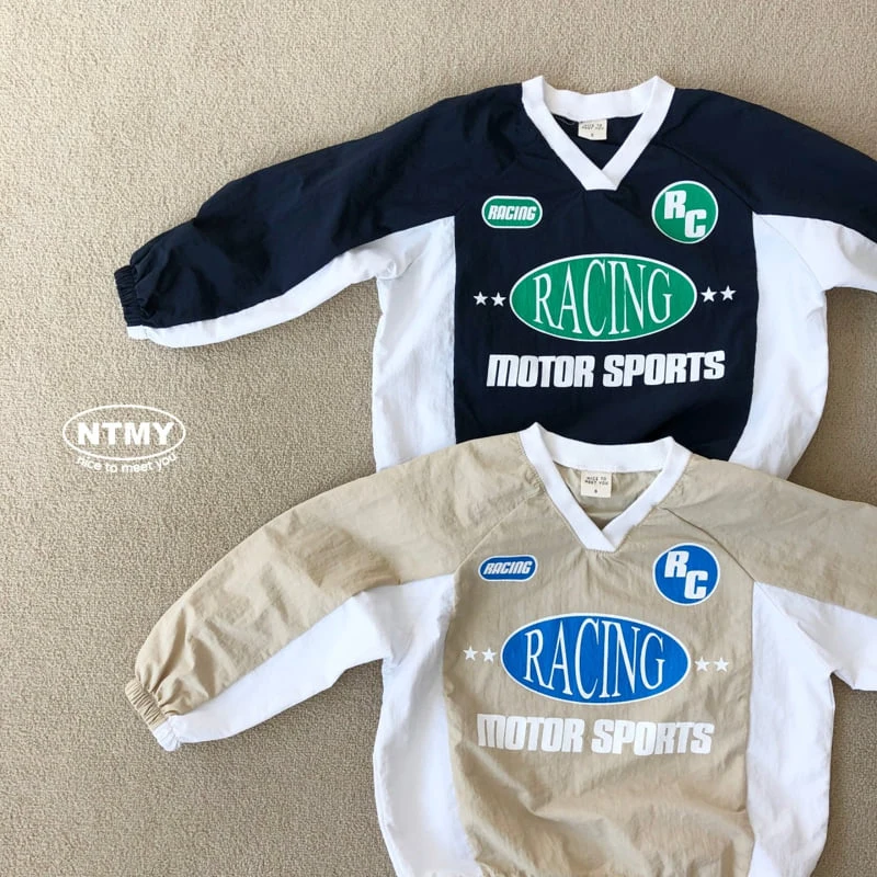 Nice To Meet You - Korean Children Fashion - #kidzfashiontrend - Racing Sweatshirts - 12