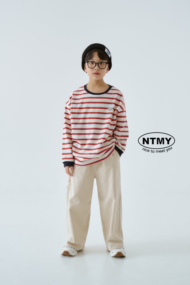Nice To Meet You - Korean Children Fashion - #littlefashionista - Soft Waffen Pants - 11