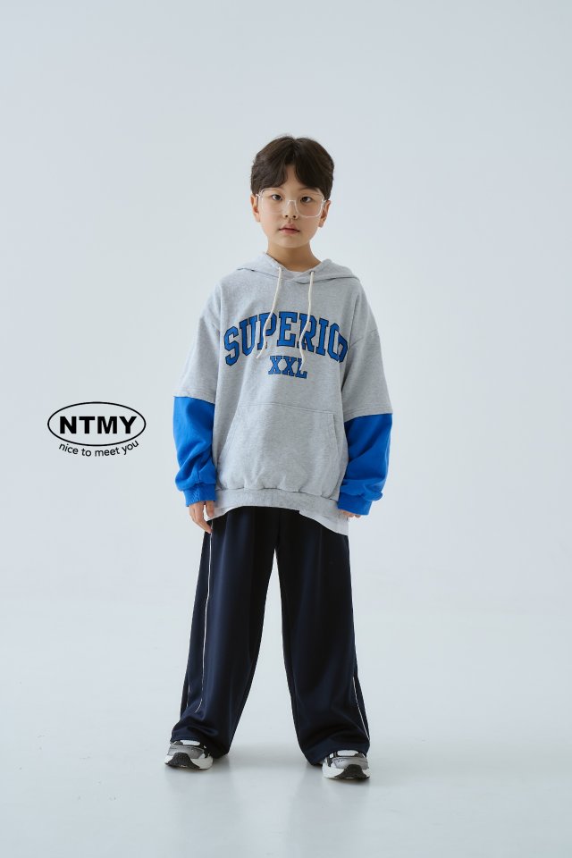 Nice To Meet You - Korean Children Fashion - #littlefashionista - Super Layered Hoodie - 10