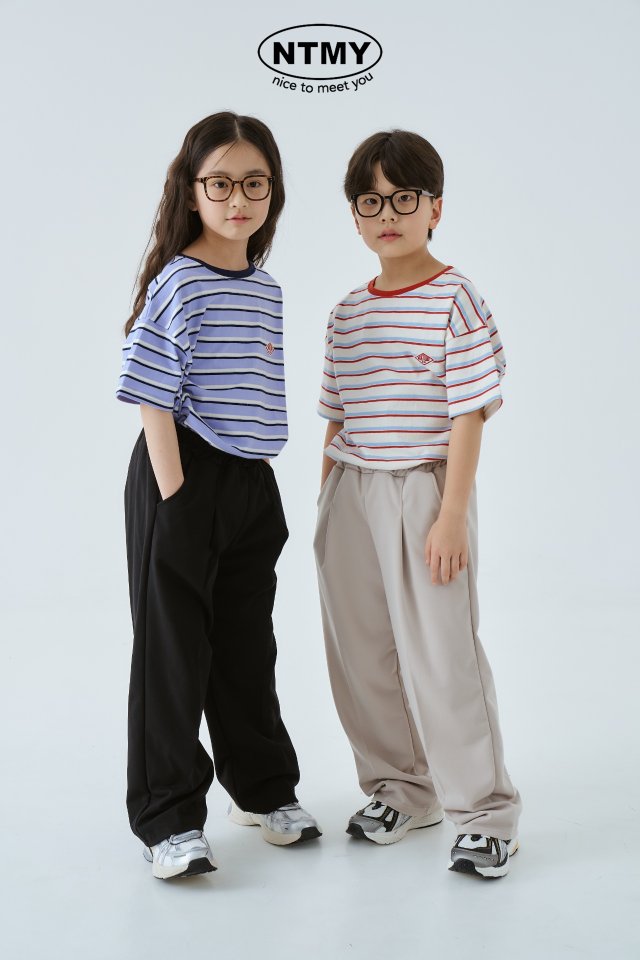 Nice To Meet You - Korean Children Fashion - #littlefashionista - Crobar Wappen Tee - 5