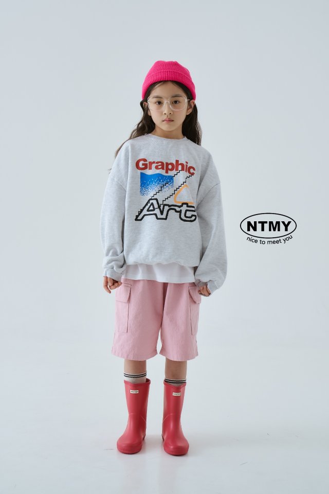 Nice To Meet You - Korean Children Fashion - #littlefashionista - Graphic Sweatshirts - 8