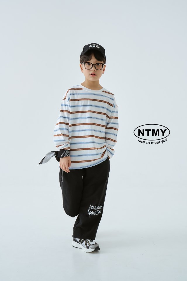 Nice To Meet You - Korean Children Fashion - #Kfashion4kids - Candy Stripe Tee - 4