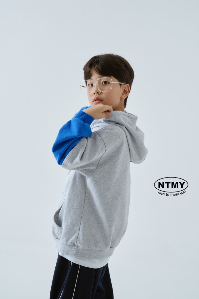 Nice To Meet You - Korean Children Fashion - #magicofchildhood - Super Layered Hoodie - 11