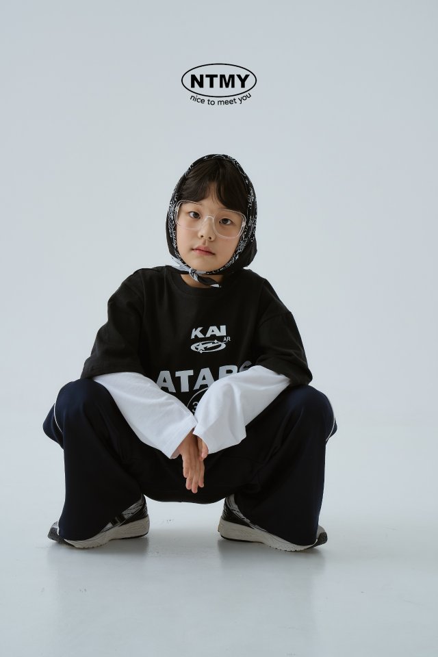 Nice To Meet You - Korean Children Fashion - #minifashionista - Kai Layered Tee - 10
