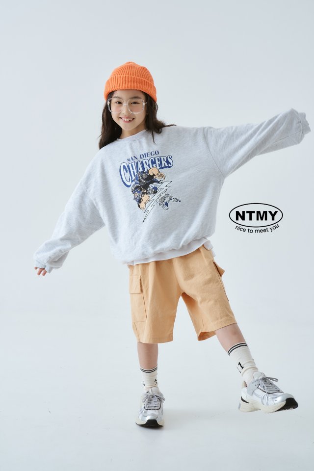 Nice To Meet You - Korean Children Fashion - #magicofchildhood - Twill Pocket Shorts - 4