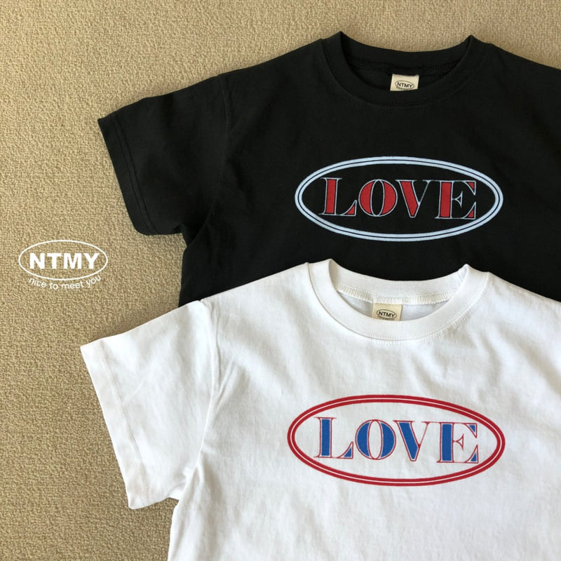Nice To Meet You - Korean Children Fashion - #minifashionista - Love Tee - 12