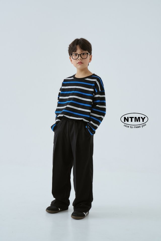 Nice To Meet You - Korean Children Fashion - #minifashionista - Candy Stripe Tee - 6