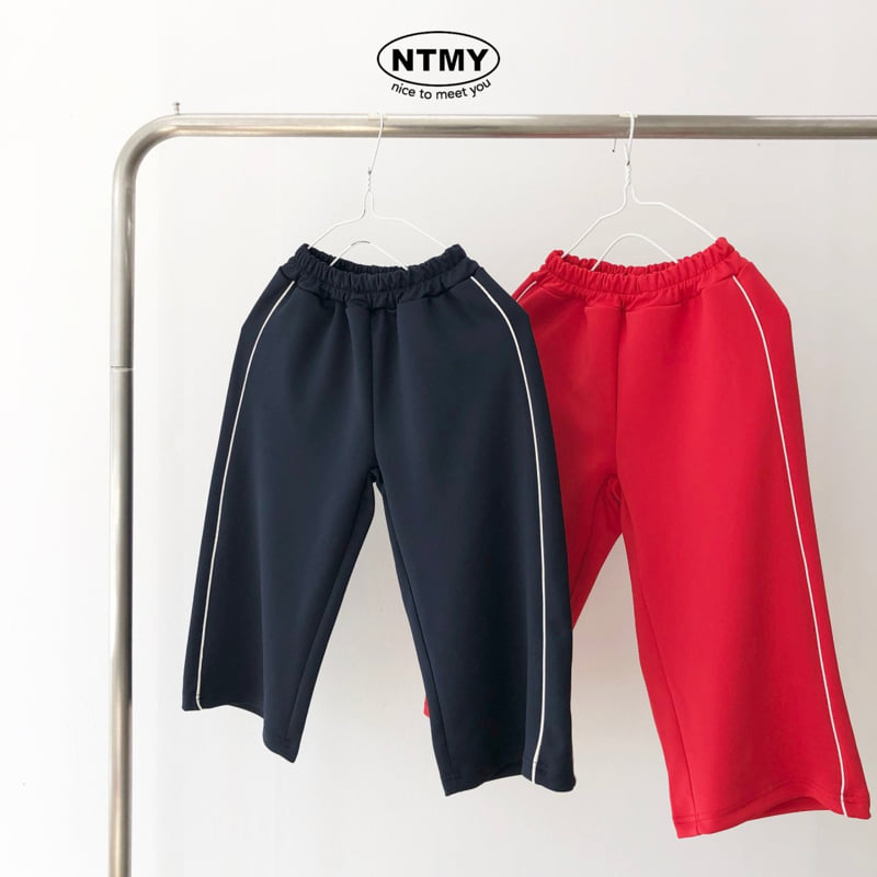 Nice To Meet You - Korean Children Fashion - #prettylittlegirls - Solid Zip-up Pants - 12