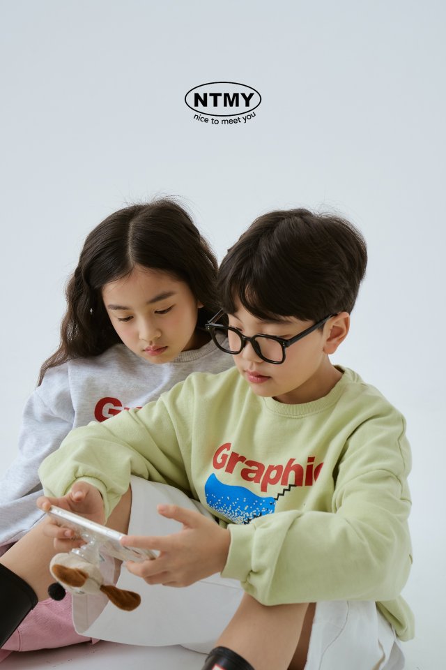 Nice To Meet You - Korean Children Fashion - #prettylittlegirls - Graphic Sweatshirts - 11