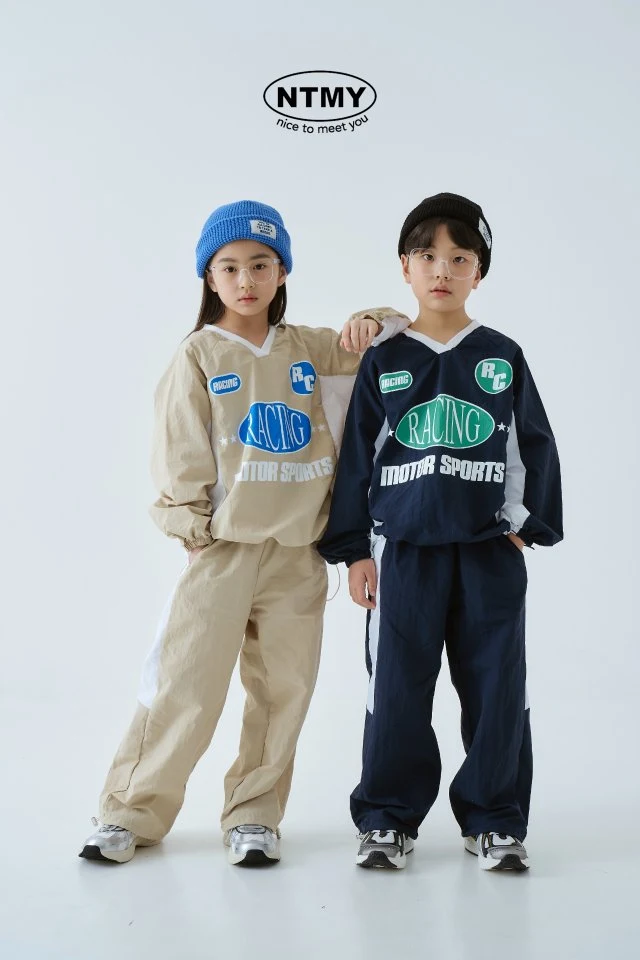 Nice To Meet You - Korean Children Fashion - #prettylittlegirls - Racing Sweatshirts