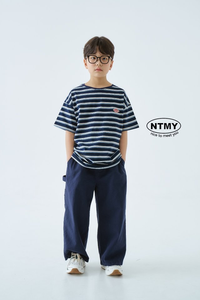 Nice To Meet You - Korean Children Fashion - #stylishchildhood - Soft Waffen Pants