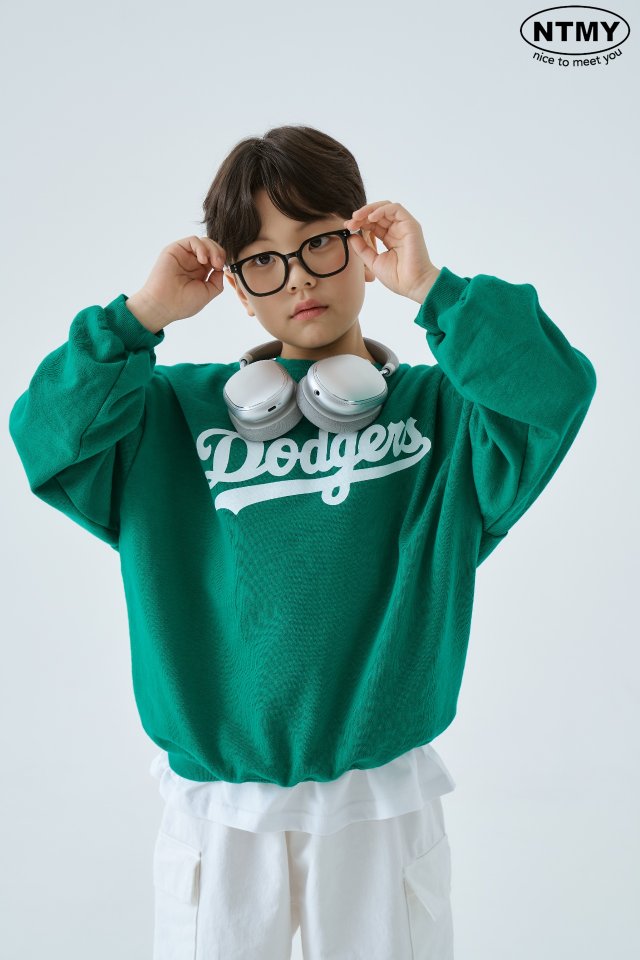 Nice To Meet You - Korean Children Fashion - #stylishchildhood - Dodgers Sweatshirts - 6