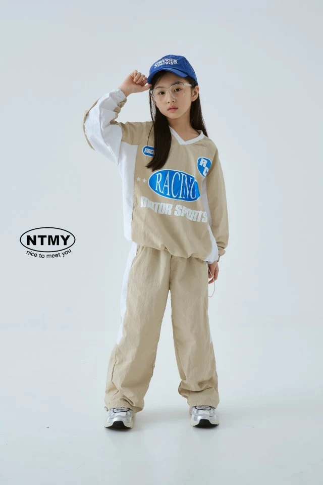 Nice To Meet You - Korean Children Fashion - #toddlerclothing - Racing Sweatshirts - 4