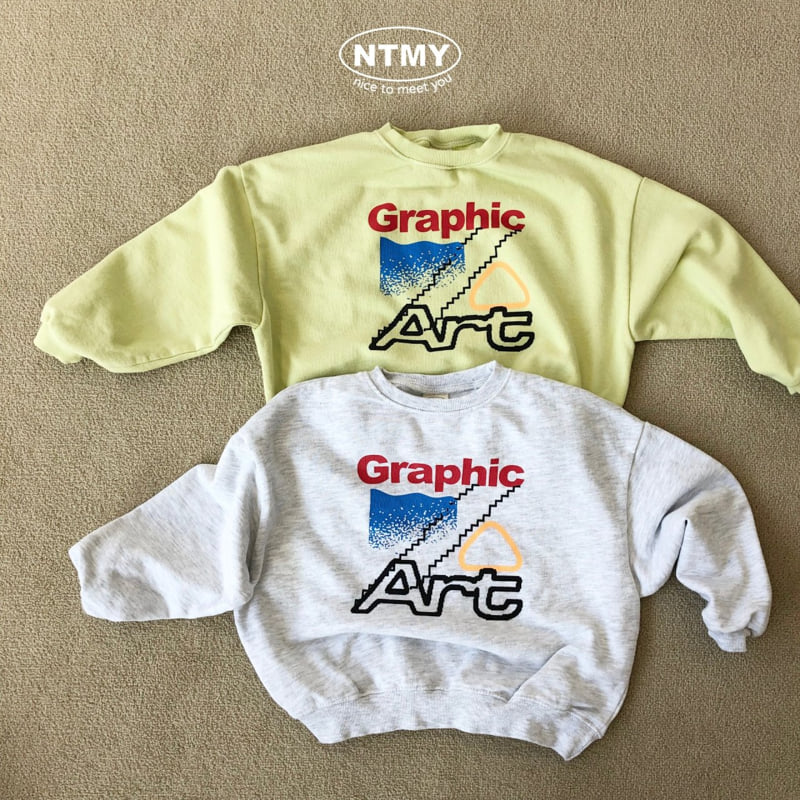 Nice To Meet You - Korean Children Fashion - #todddlerfashion - Graphic Sweatshirts - 12