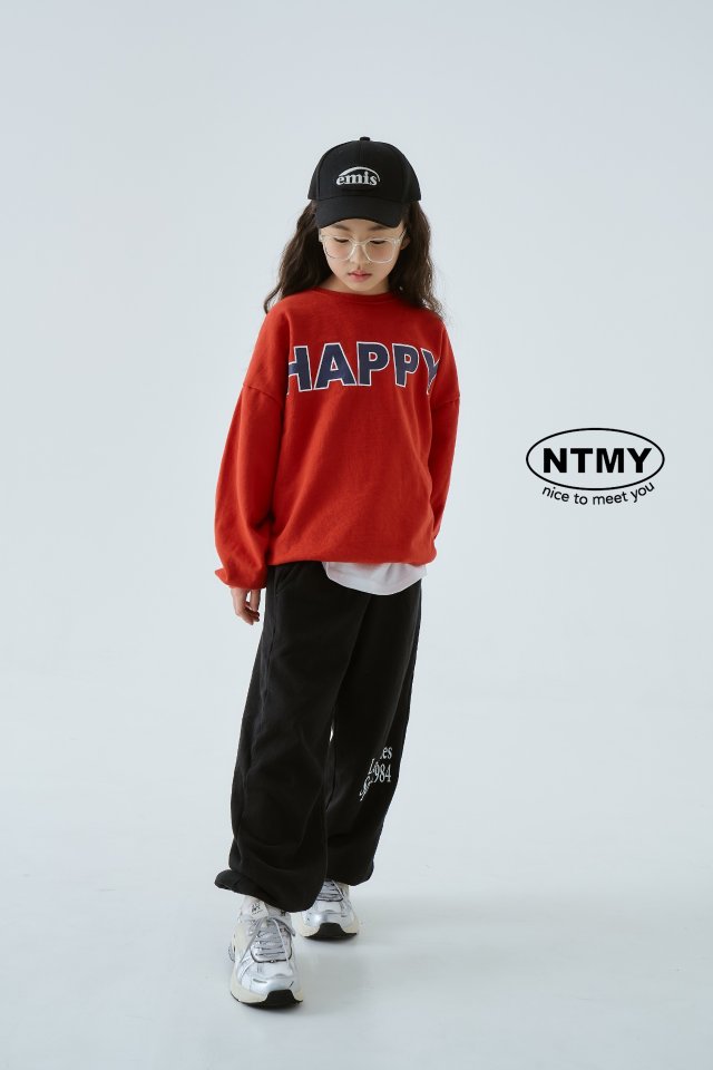 Nice To Meet You - Korean Children Fashion - #todddlerfashion - Happy Sweatshirts - 10
