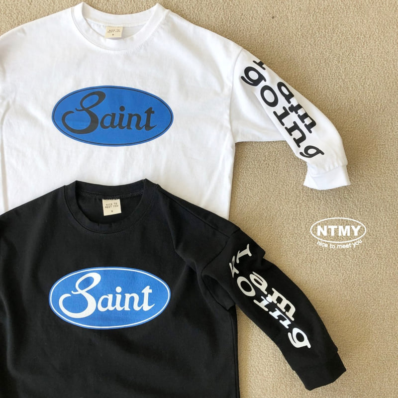 Nice To Meet You - Korean Children Fashion - #toddlerclothing - Saint Tee - 12