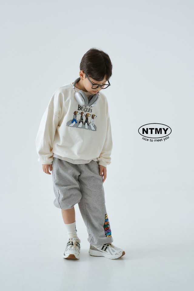 Nice To Meet You - Korean Children Fashion - #toddlerclothing - Beagle Sweatshirts - 8