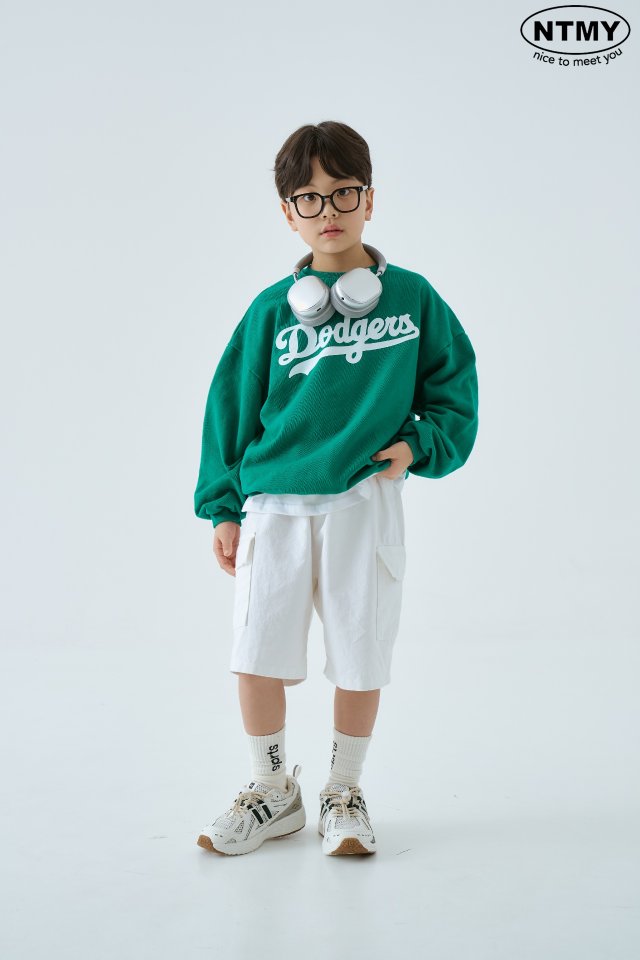 Nice To Meet You - Korean Children Fashion - #toddlerclothing - Dodgers Sweatshirts - 5
